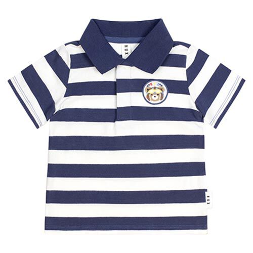 Huxbaby Stripe Polo Tee 3M-2Y